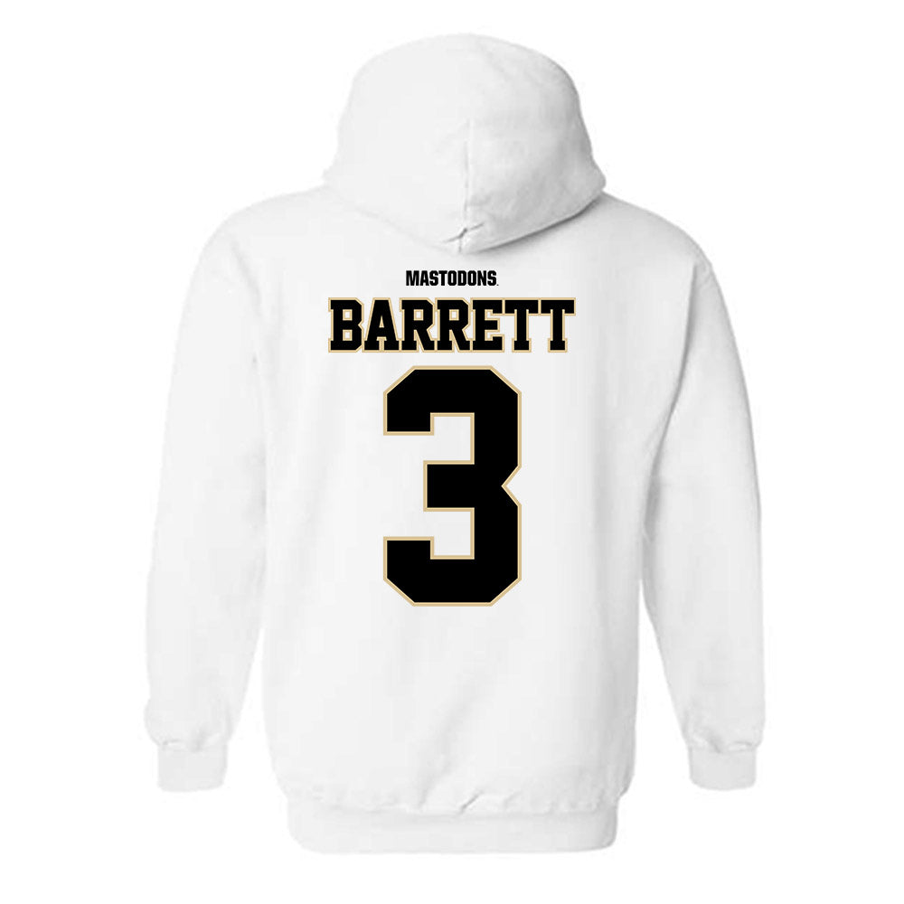 PFW - NCAA Women's Volleyball : Becky Barrett - Classic Shersey Hooded Sweatshirt-1