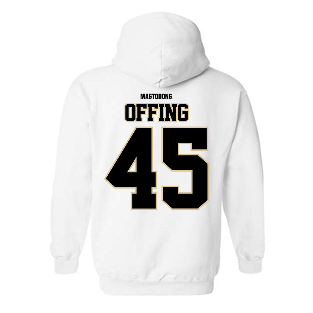 PFW - NCAA Women's Basketball : Hillary Offing - Classic Shersey Hooded Sweatshirt-1