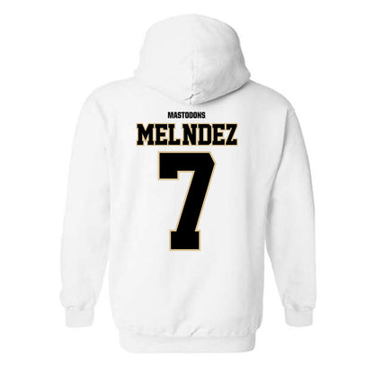 PFW - NCAA Men's Volleyball : Axel Mel'ndez - Classic Shersey Hooded Sweatshirt-1