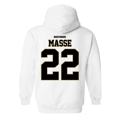 PFW - NCAA Women's Soccer : Bella Masse - Classic Shersey Hooded Sweatshirt-1