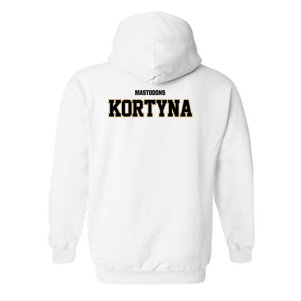 PFW - NCAA Cheerleading : Victoria Kortyna - Classic Shersey Hooded Sweatshirt-1