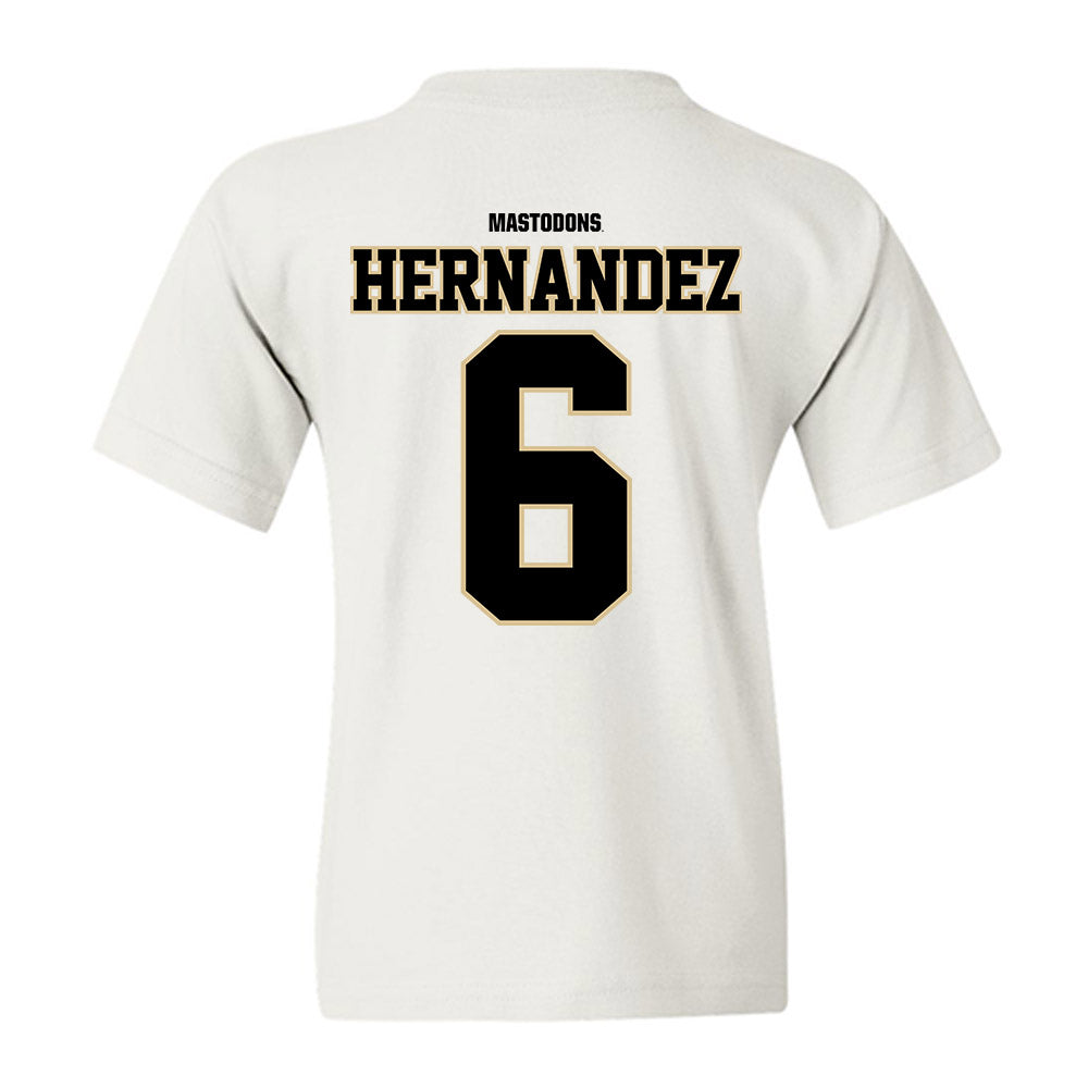 PFW - NCAA Men's Soccer : Jonathan Hernandez - Classic Shersey Youth T-Shirt-1