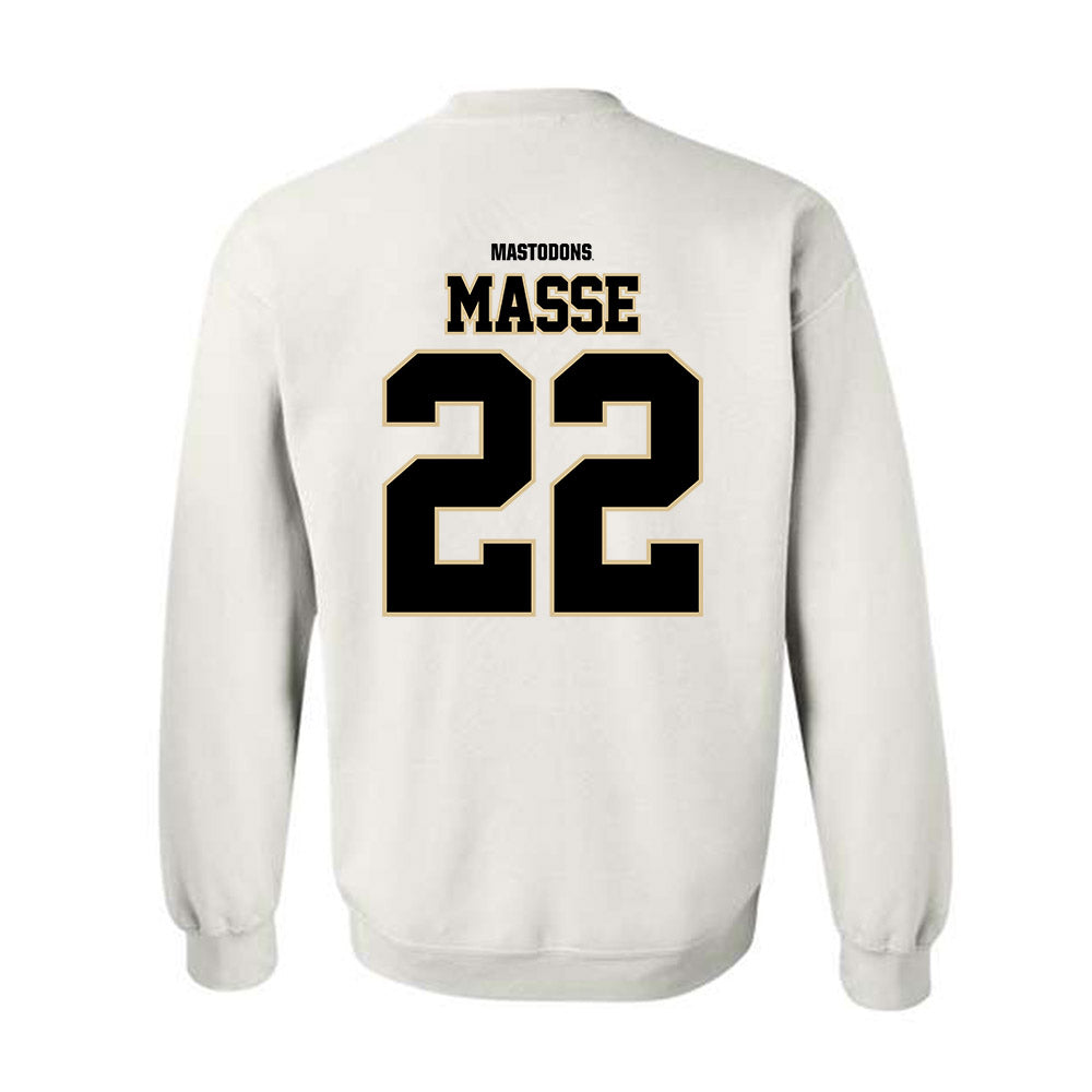PFW - NCAA Women's Soccer : Bella Masse - Classic Shersey Crewneck Sweatshirt-1