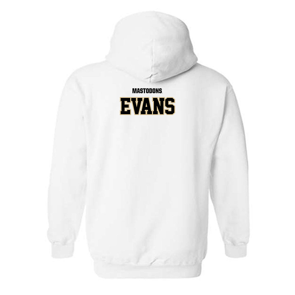 PFW - NCAA Cheerleading : Trista Evans - Classic Shersey Hooded Sweatshirt-1