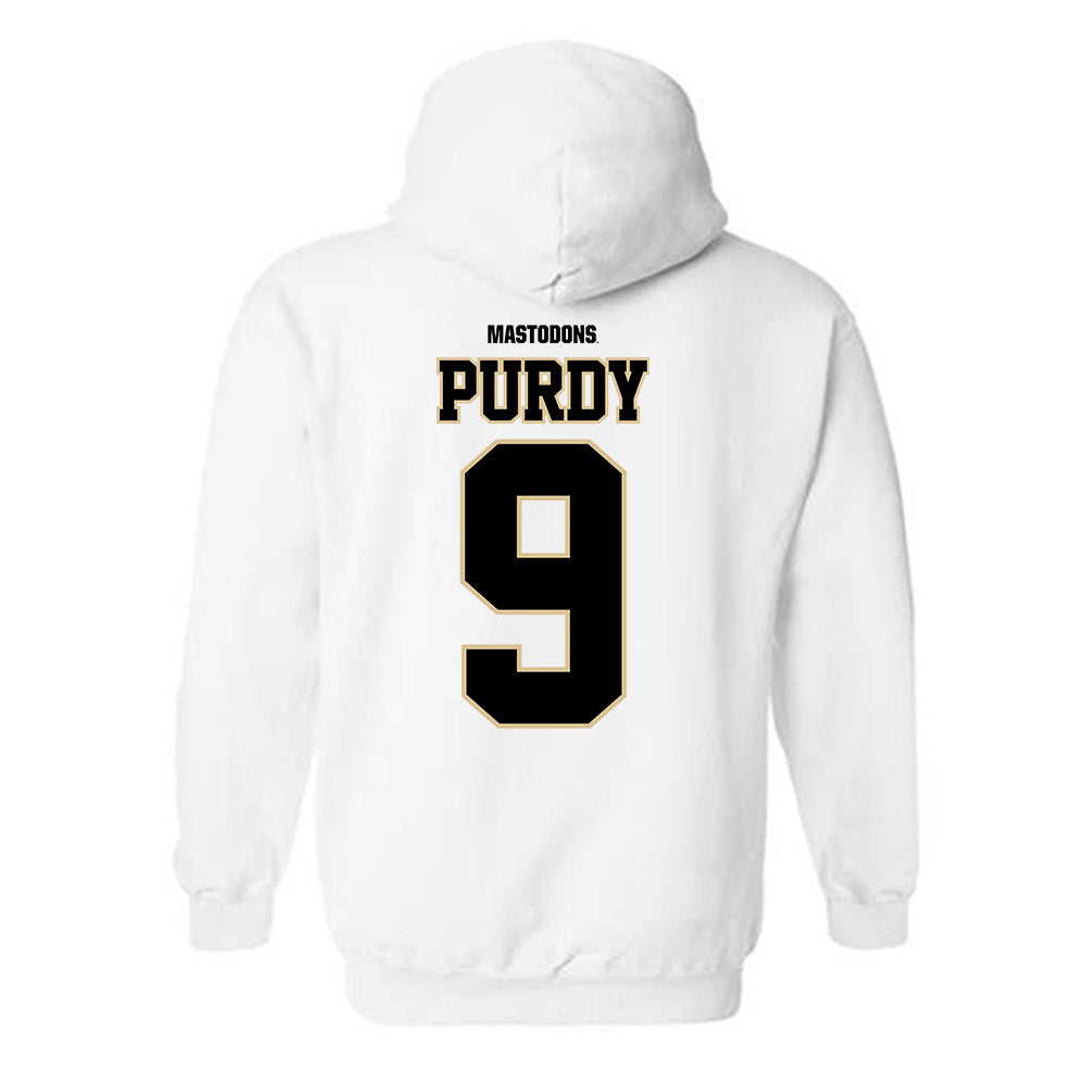 PFW - NCAA Women's Soccer : Alexis Purdy - Classic Shersey Hooded Sweatshirt-1