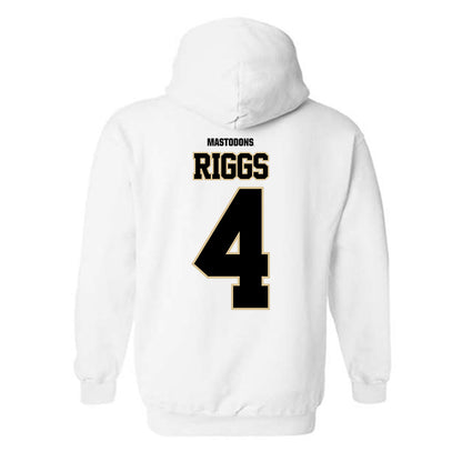PFW - NCAA Women's Basketball : Ella Riggs - Classic Shersey Hooded Sweatshirt-1