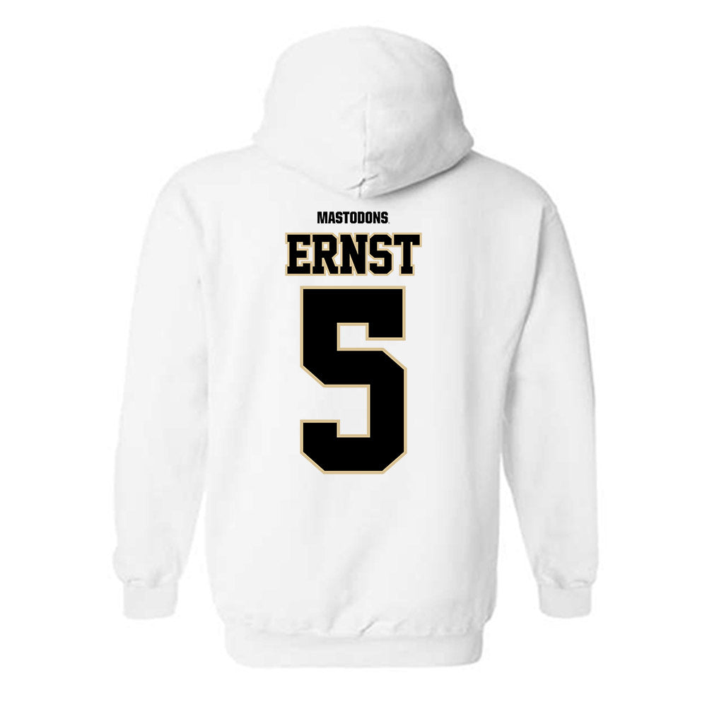 PFW - NCAA Women's Soccer : Emily Ernst - Classic Shersey Hooded Sweatshirt-1