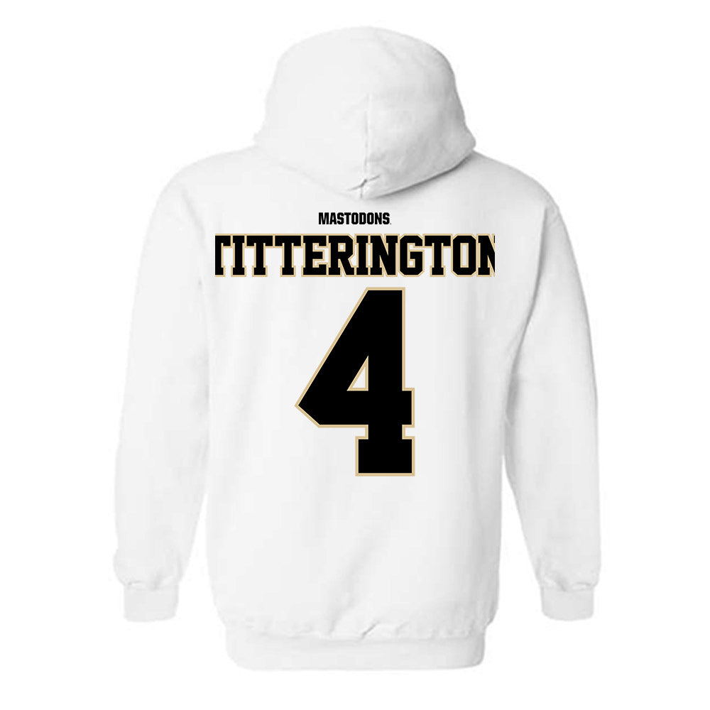 PFW - NCAA Men's Soccer : Max Titterington - Classic Shersey Hooded Sweatshirt-1