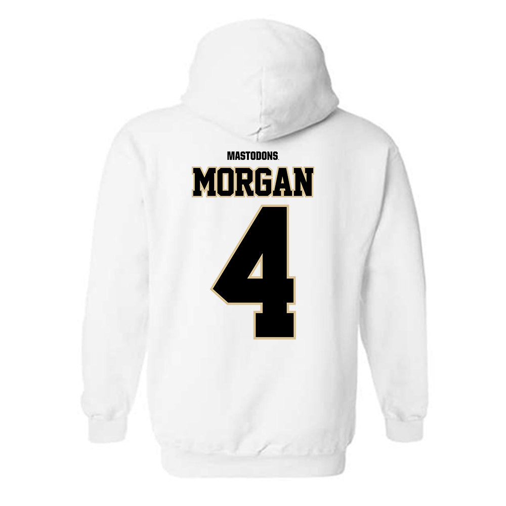 PFW - NCAA Men's Basketball : Chris Morgan - Classic Shersey Hooded Sweatshirt-1