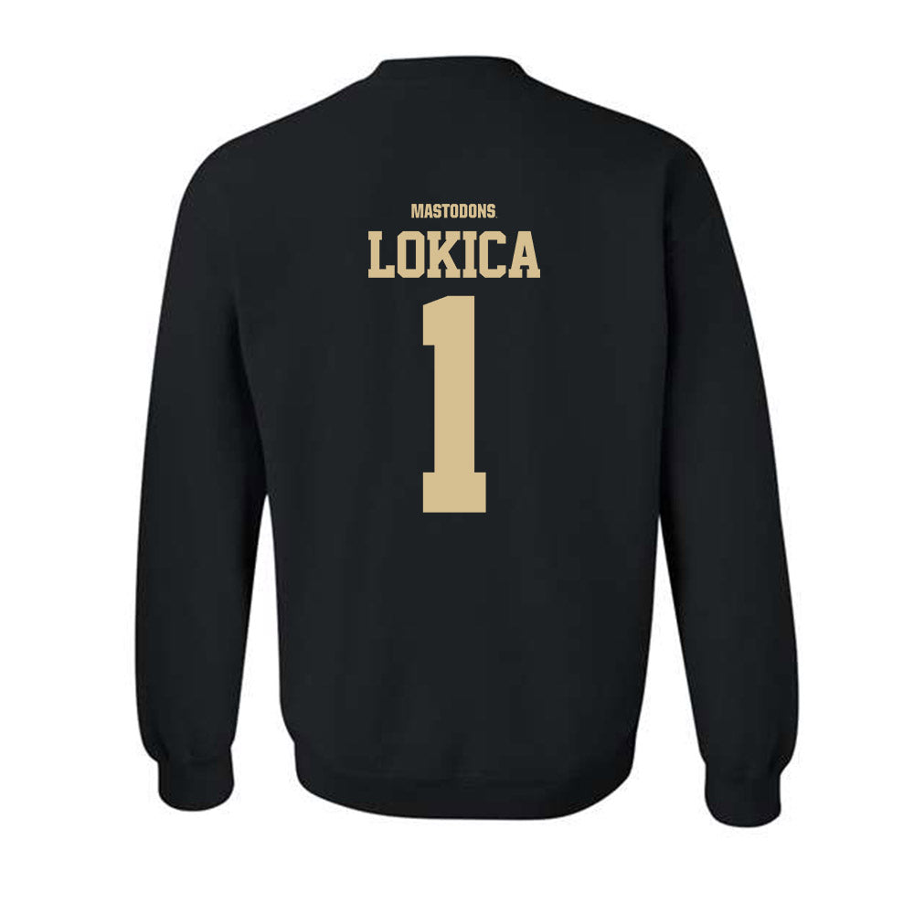 PFW - NCAA Women's Basketball : Nika Lokica - Classic Shersey Crewneck Sweatshirt-1