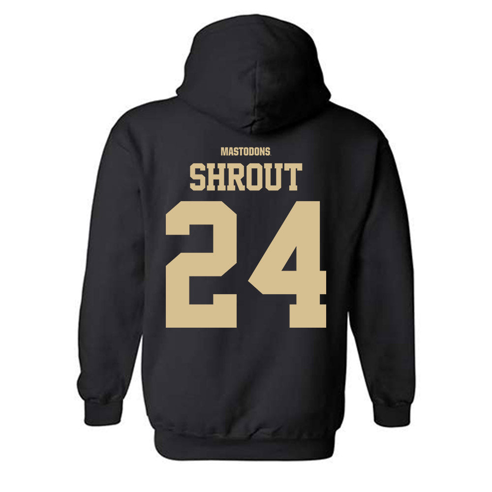 PFW - NCAA Men's Basketball : Mason Shrout - Classic Shersey Hooded Sweatshirt-1