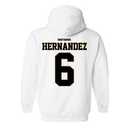 PFW - NCAA Men's Soccer : Jonathan Hernandez - Classic Shersey Hooded Sweatshirt-1