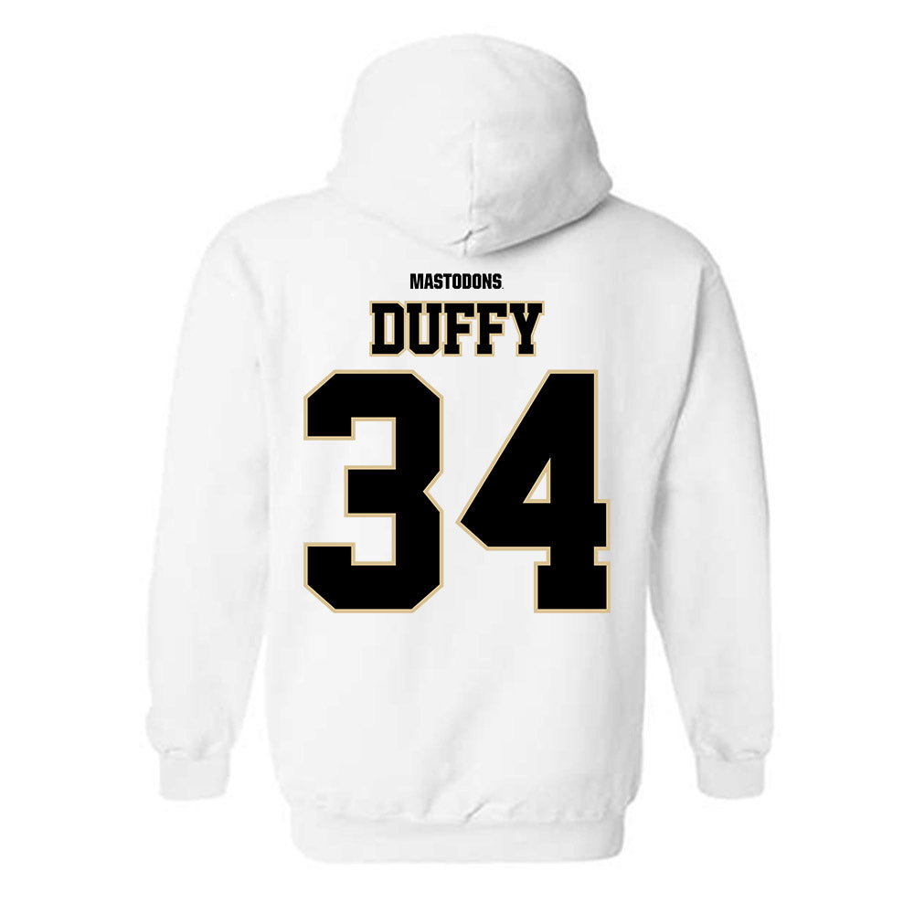 PFW - NCAA Men's Basketball : Darius Duffy - Classic Shersey Hooded Sweatshirt-1