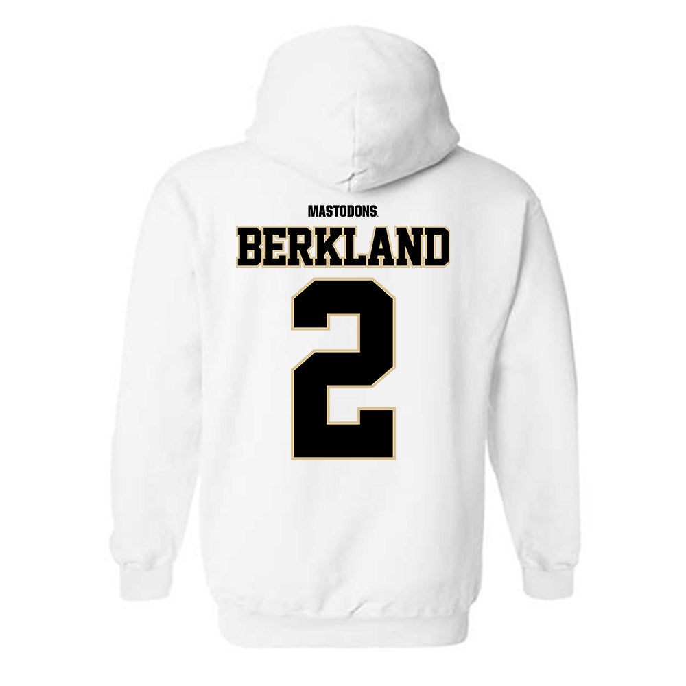 PFW - NCAA Women's Volleyball : Meg Berkland - Classic Shersey Hooded Sweatshirt-1