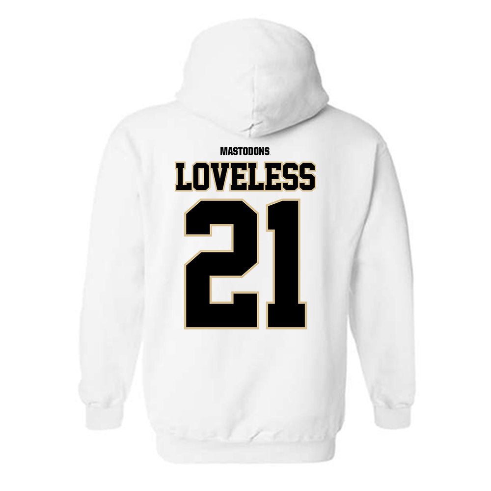 PFW - NCAA Women's Soccer : Bethany Loveless - Classic Shersey Hooded Sweatshirt-1