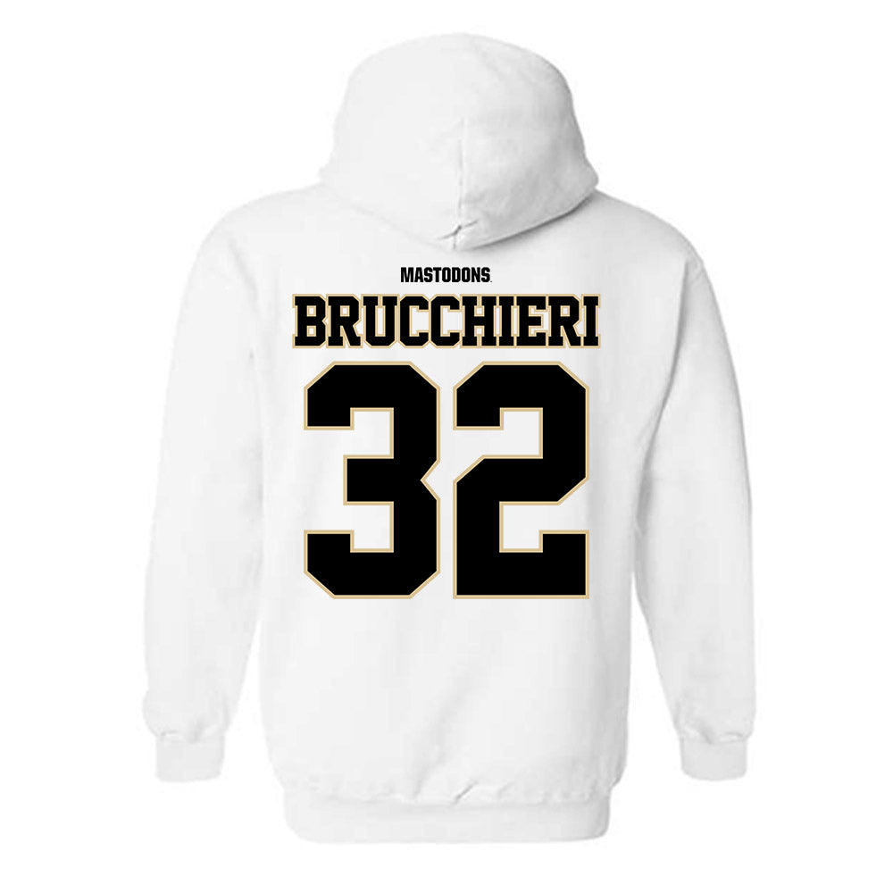 PFW - NCAA Women's Soccer : Lauryn Brucchieri - Classic Shersey Hooded Sweatshirt-1