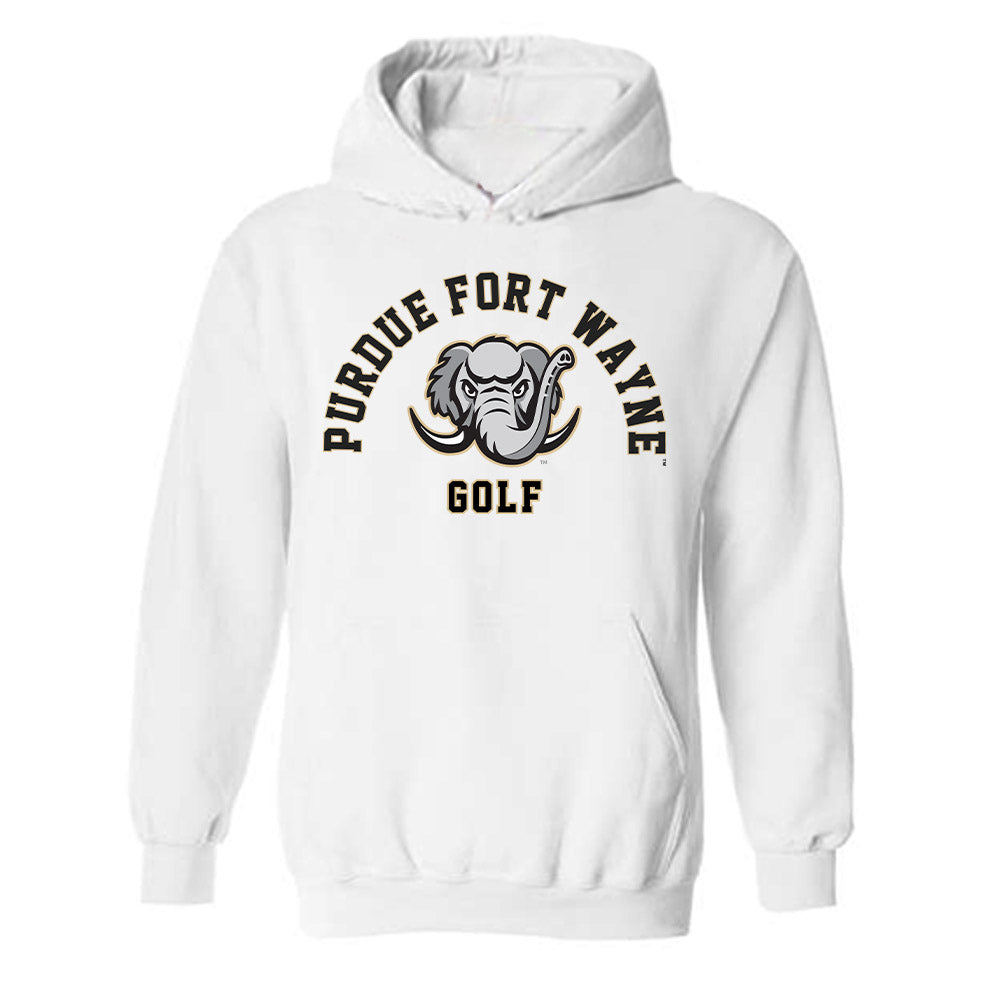 PFW - NCAA Men's Golf : AJ Agnew - Classic Shersey Hooded Sweatshirt-0
