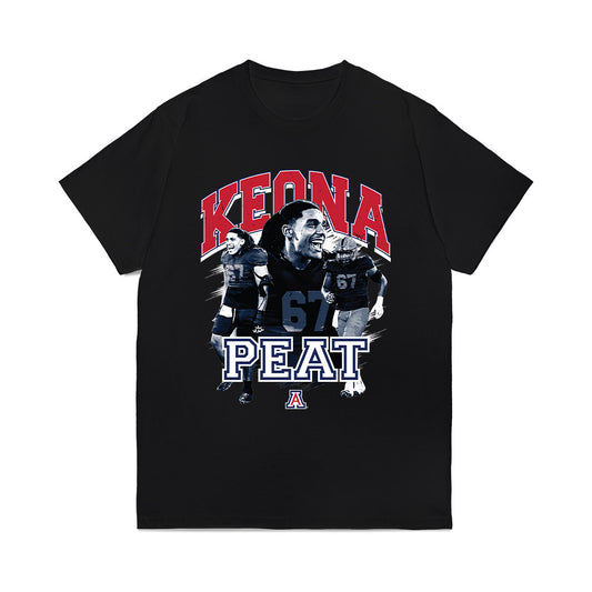 Arizona - NCAA Football : Keona Peat - Collage Comfort Colors T-Shirt-0