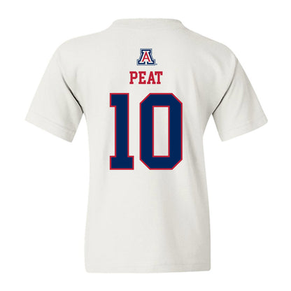 Arizona - NCAA Men's Basketball : Koa Peat - Classic Shersey Youth T-Shirt-1