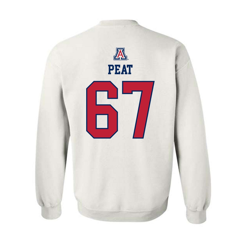 Arizona - NCAA Football : Keona Peat - Classic Shersey Crewneck Sweatshirt-1