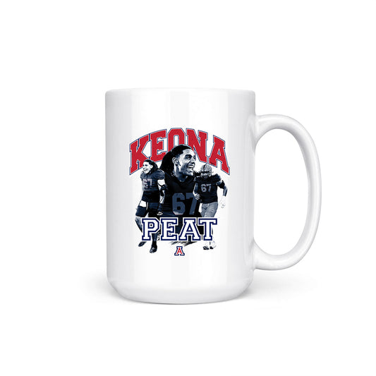 Arizona - NCAA Football : Keona Peat - Coffee Mug-0