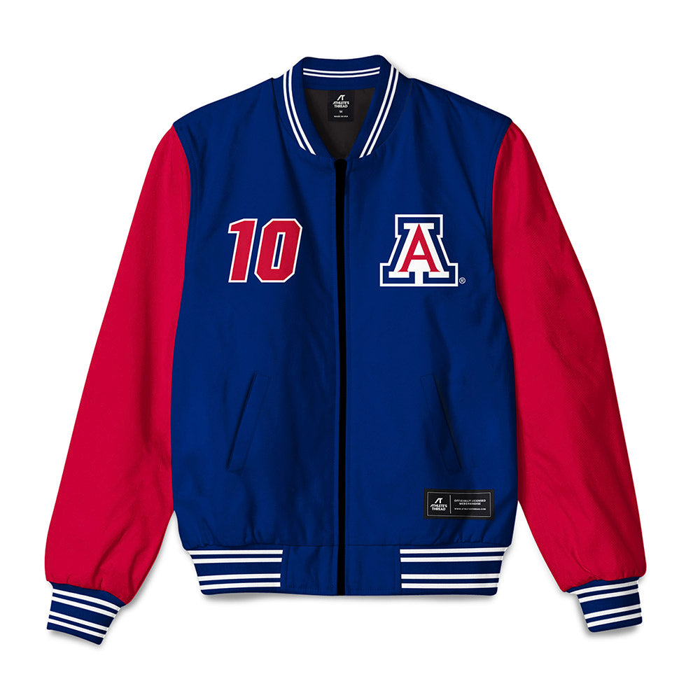 Arizona - NCAA Men's Basketball : Koa Peat - Bomber Jacket-0