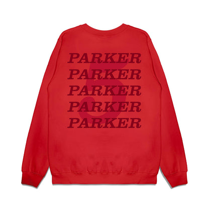 Oklahoma - NCAA Softball : Ella Parker - Collage Premium Crewneck Sweatshirt-1