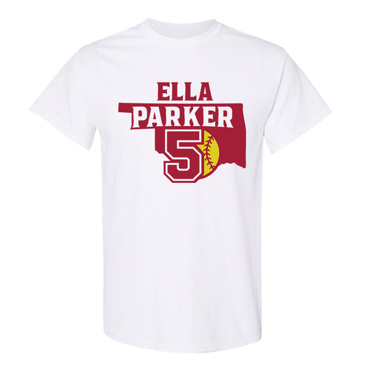 Oklahoma - NCAA Softball : Ella Parker - Sports Shersey T-Shirt-0