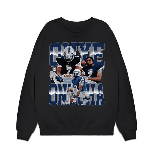 BU - NCAA Football : Onye Onuoha - Collage Premium Crewneck Sweatshirt-0