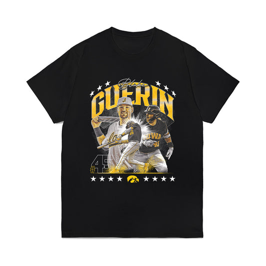 Iowa - NCAA Baseball : Blake Guerin - Comfort Colors T-Shirt-0