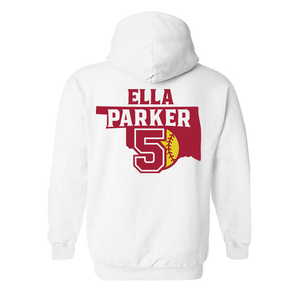 Oklahoma - NCAA Softball : Ella Parker - Classic Shersey Hooded Sweatshirt-1