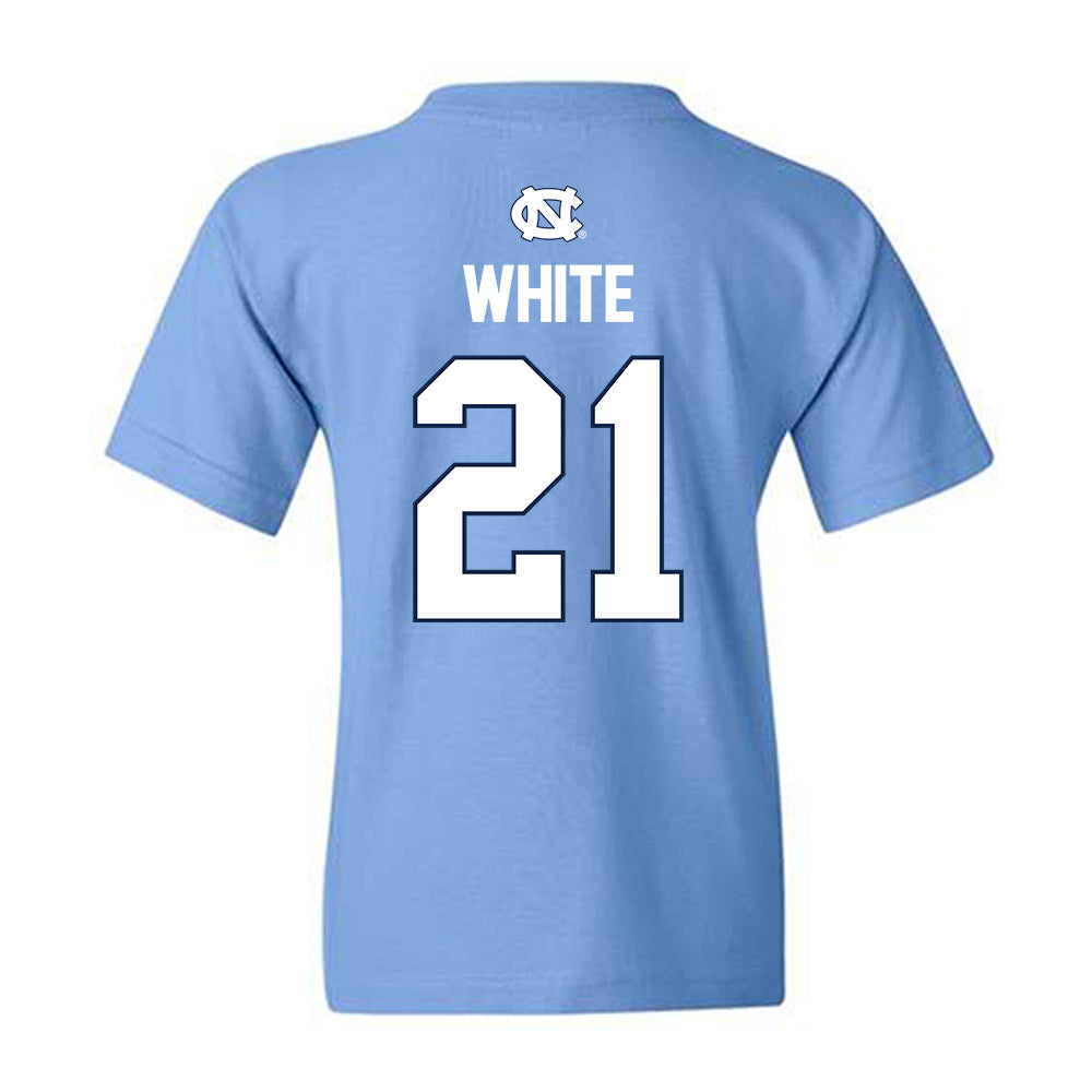 UNC - NCAA Women's Lacrosse : Marissa White - NCAA® Champions Classic Shersey Youth T-Shirt-1