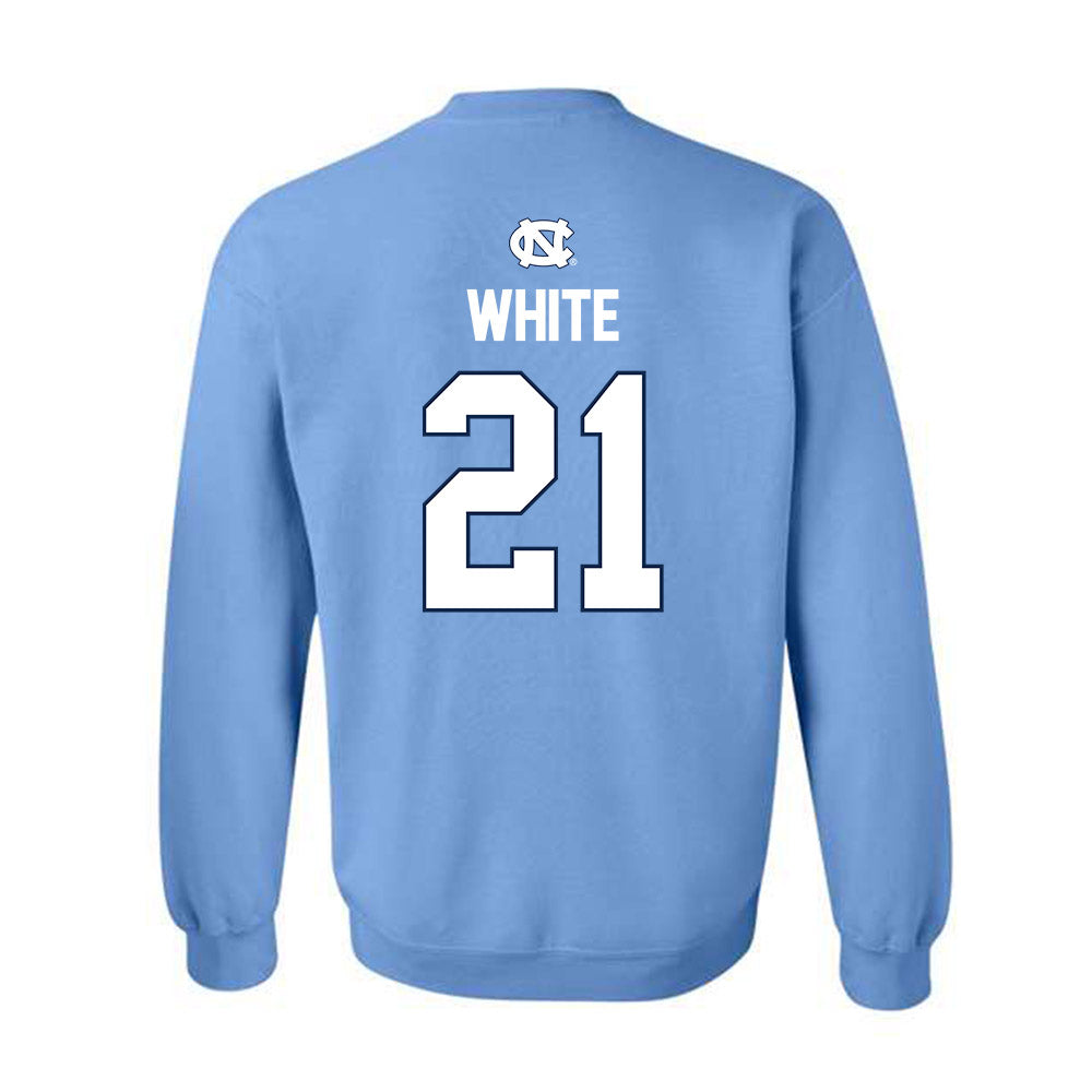 UNC - NCAA Women's Lacrosse : Marissa White - NCAA® Champions Classic Shersey Crewneck Sweatshirt-1