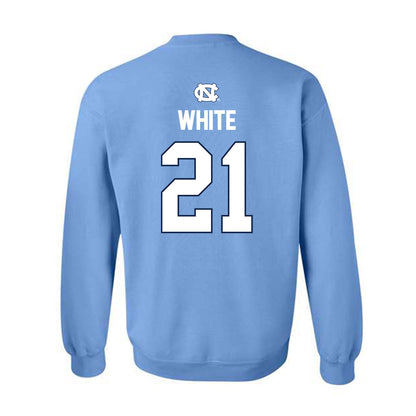 UNC - NCAA Women's Lacrosse : Marissa White - NCAA® Champions Classic Shersey Crewneck Sweatshirt-1