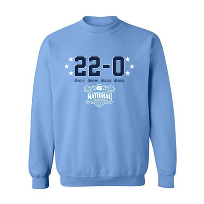 UNC - NCAA Women's Lacrosse : Marissa White - NCAA® 22-0 National Champions Crewneck Sweatshirt-0