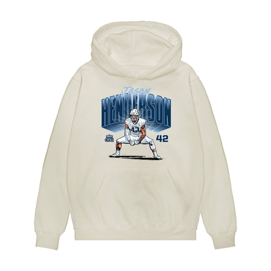 Old Dominion - NCAA Football : Jason Henderson - Caricature Premium Hooded Sweatshirt-0