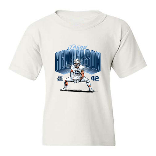 Old Dominion - NCAA Football : Jason Henderson - Caricature Youth T-Shirt-0