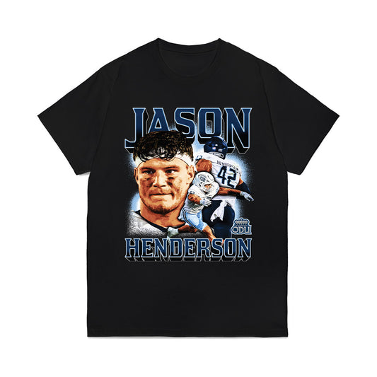 Old Dominion - NCAA Football : Jason Henderson - Comfort Colors T-Shirt-0