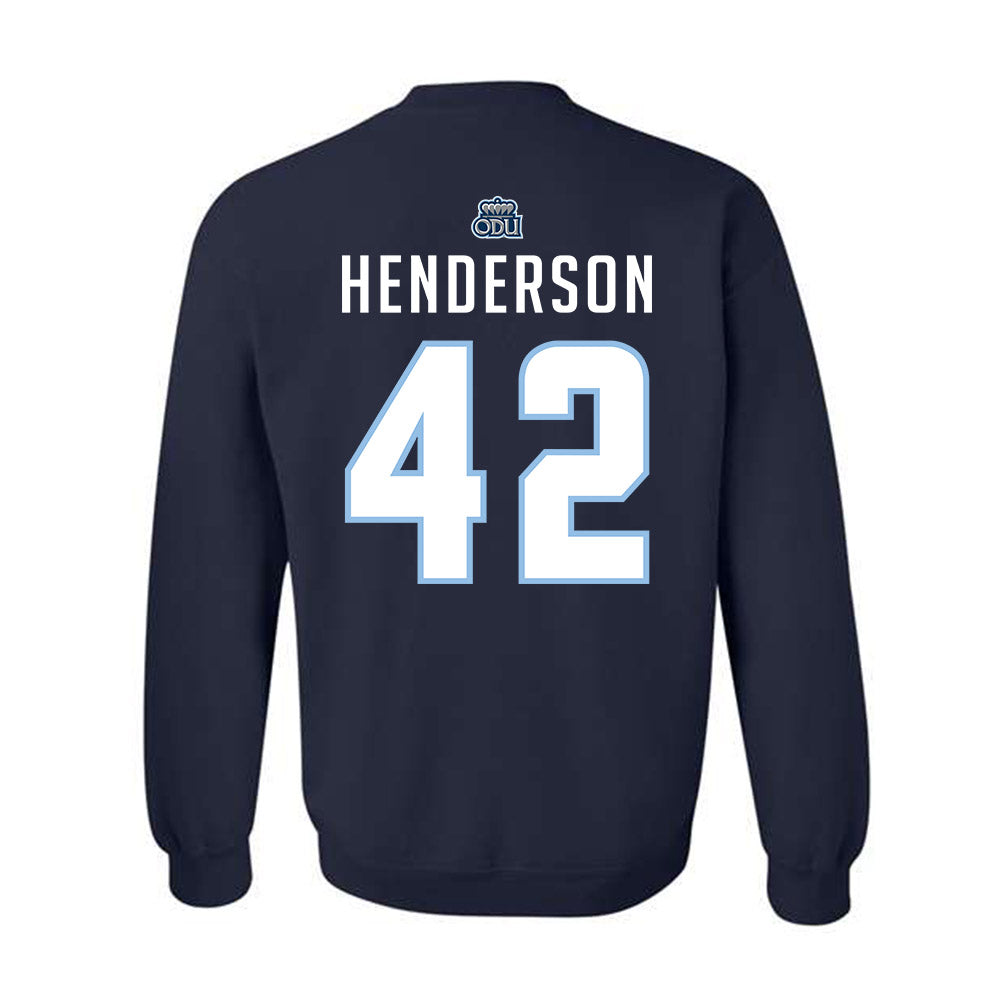 Old Dominion - NCAA Football : Jason Henderson - Classic Shersey Crewneck Sweatshirt-1