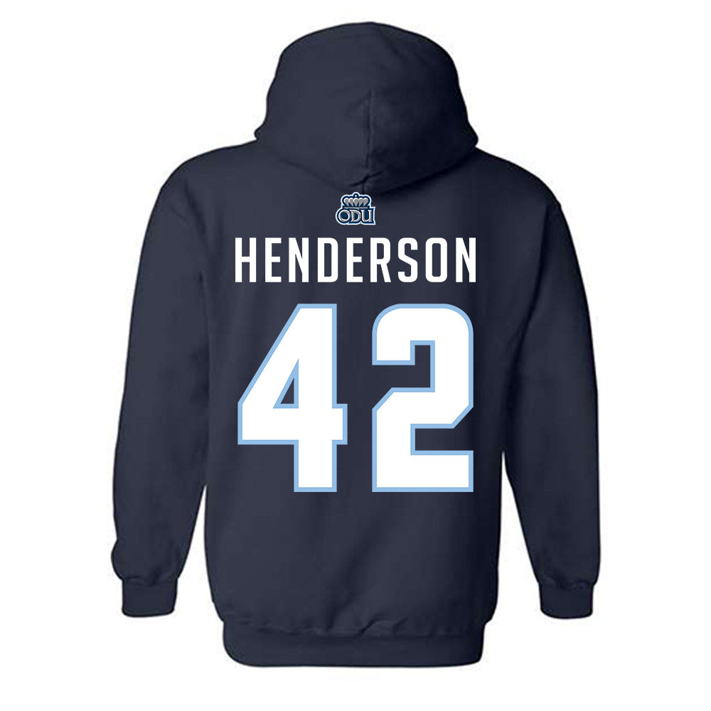 Old Dominion - NCAA Football : Jason Henderson - Classic Shersey Hooded Sweatshirt-1