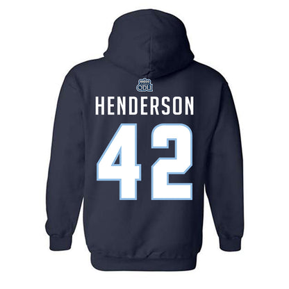 Old Dominion - NCAA Football : Jason Henderson - Classic Shersey Hooded Sweatshirt-1