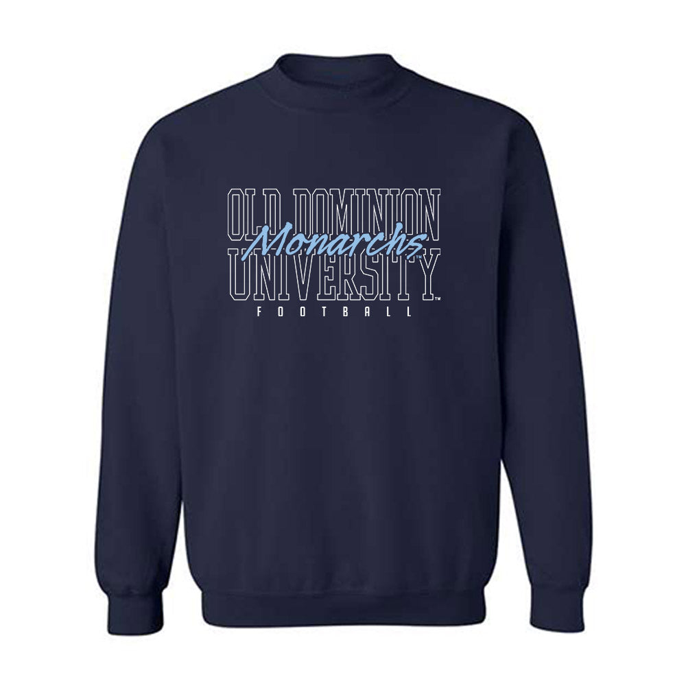 Old Dominion - NCAA Football : Jason Henderson - Classic Shersey Crewneck Sweatshirt-0