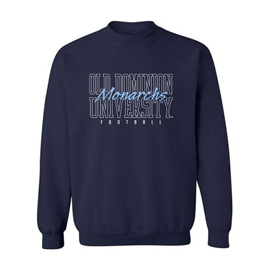 Old Dominion - NCAA Football : Jason Henderson - Classic Shersey Crewneck Sweatshirt-0