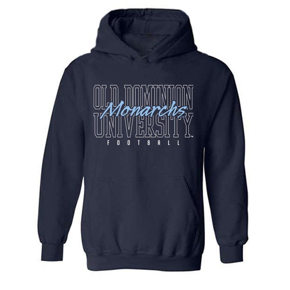 Old Dominion - NCAA Football : Jason Henderson - Classic Shersey Hooded Sweatshirt-0