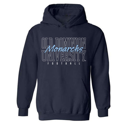 Old Dominion - NCAA Football : Jason Henderson - Classic Shersey Hooded Sweatshirt-0