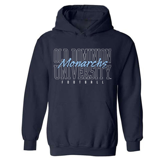 Old Dominion - NCAA Football : Jason Henderson - Classic Shersey Hooded Sweatshirt-0