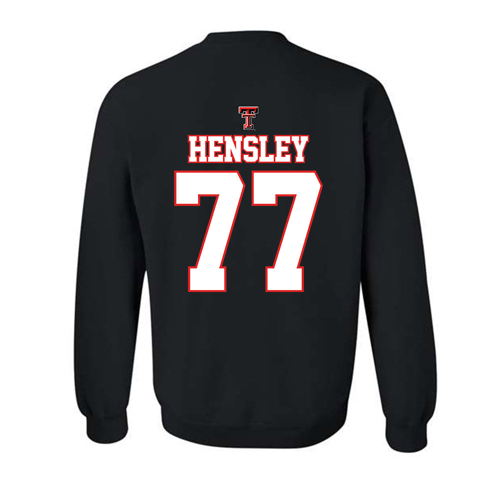 Texas Tech - NCAA Softball : Timber Hensley - NCAA® Classic Shersey Crewneck Sweatshirt-1