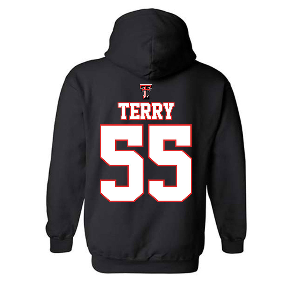 Texas Tech - NCAA Softball : Kaitlyn Terry - NCAA® Classic Shersey Hooded Sweatshirt-1