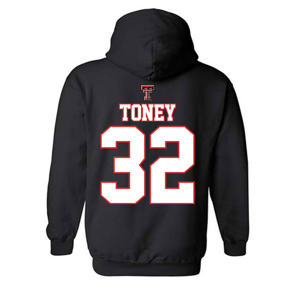 Texas Tech - NCAA Softball : Hailey Toney - NCAA® Classic Shersey Hooded Sweatshirt-1