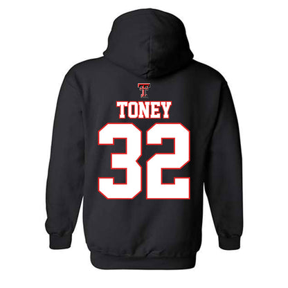 Texas Tech - NCAA Softball : Hailey Toney - NCAA® Classic Shersey Hooded Sweatshirt-1